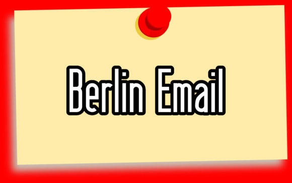 Berlin Email: The Retro Display Font You Need to Download