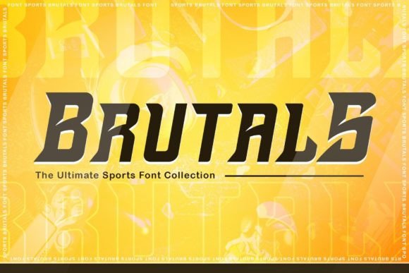 Brutals: The Unique Display Font for Bold Business Branding