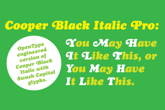Cooper Black Pro: The Ultimate Display Typeface for Modern Web Design