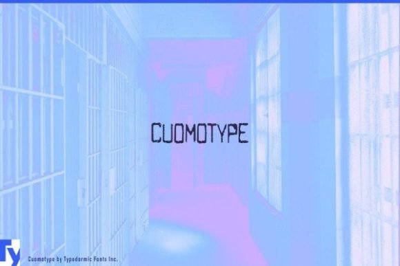 Cuomotype: The Distressed Display Typeface for Scroll-Stopping Campaigns