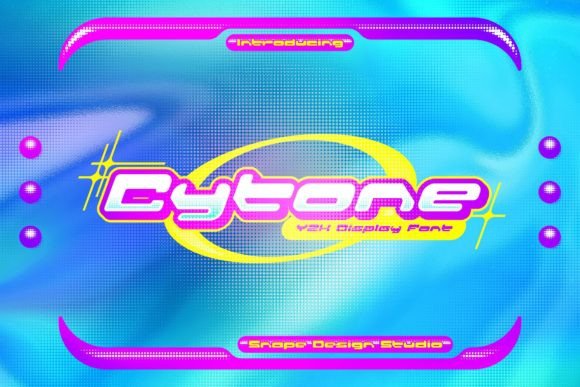 Cytone: The Futuristic Display Font for Digital Campaigns