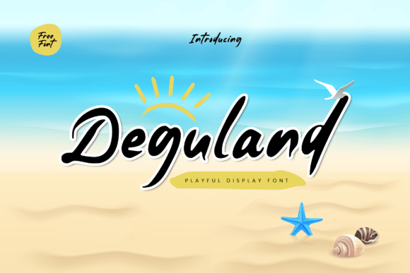 Deguland: A Fresh Display Font for Editorial Design