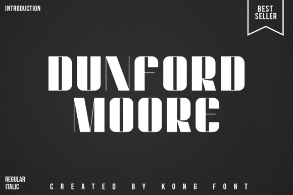 Dunford Moore: The Modern Chunky Font for Bold Campaigns