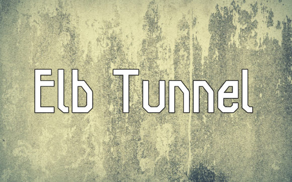 Elb Tunnel: A Unique Display Font for Creative Branding