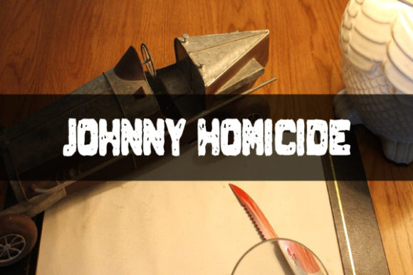 Johnny Homicide: A Bold Display Typeface for Editorial Design
