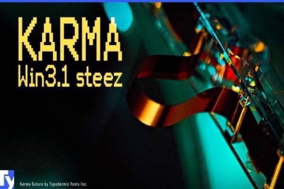 Karma: The Pixel Typeface for Modern Editorial Design