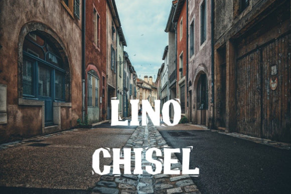 Lino Chisel: A Modern Display Typeface for Editorial Design