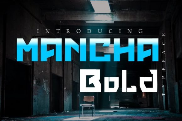 Mancha Bold: A Modern Display Font for Bold Branding