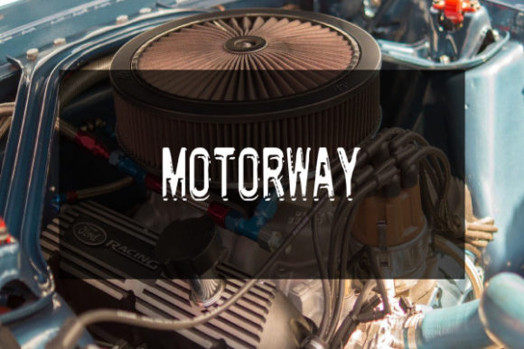 Motorway: A Display Typeface for Modern Editorial Design