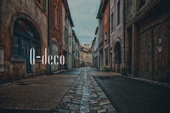 O-deco: The Elegant Display Font for Professional Branding