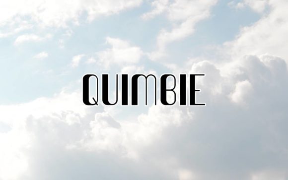 Quimbie: A Cool Display Typeface for Modern Editorial Design
