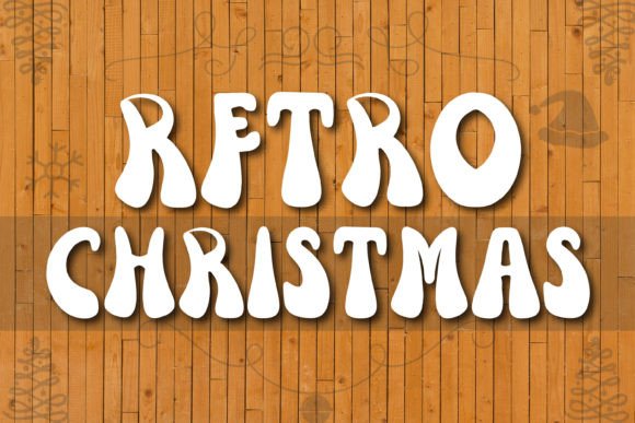Retro Christmas: A Bold Display Typeface for Holiday Campaigns