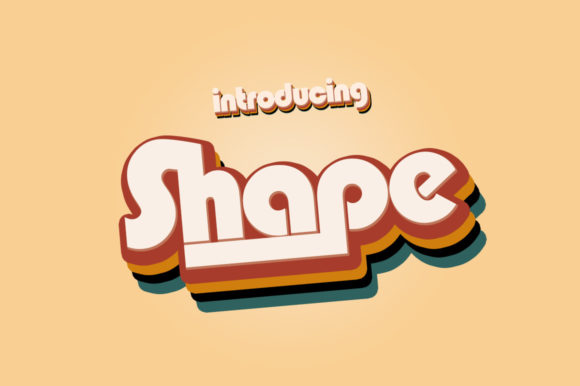 Shape Font: The Perfect Typeface for Handmade Branding