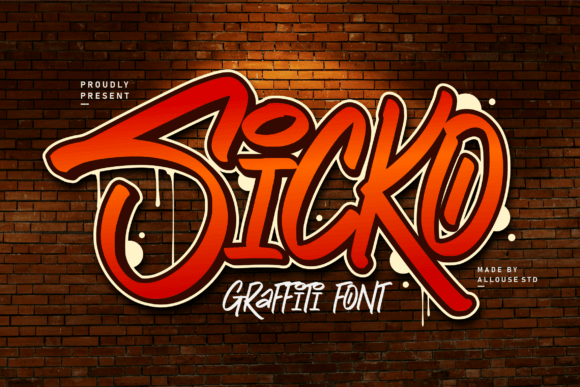 Sicko Display Font for Bold Web Design and Digital Branding