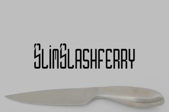Slim Slashferry: The Perfect Typeface for Modern Branding