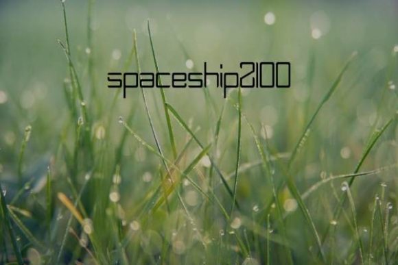 Spaceship2100: A Modern Display Font for Creative Branding