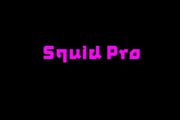 Squid Display Font: Bold Type for Handmade Creators