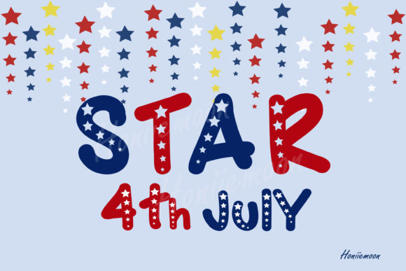 Star 4th July: A Bold Display Font for Festive Campaigns