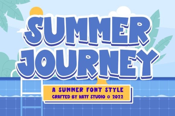 Summer Journey: The Perfect Display Font for Your Brand