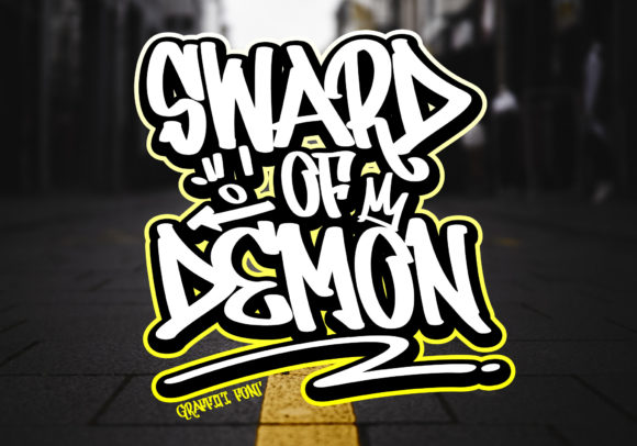 Sward of Demon: The Ultimate Graffiti Display Font