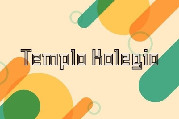 Templo Kolegio: The Perfect Typeface for Warm Brand Visuals
