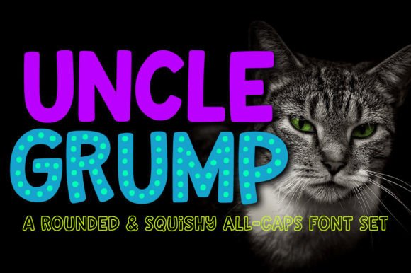 Uncle Grump: The Bold Display Font for High-Impact Campaigns