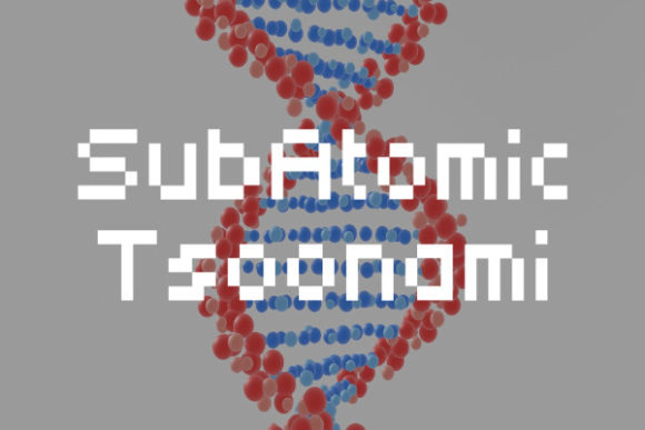 Upgrade Your Brand with the Subatomic Tsoonami Typeface