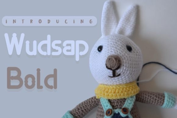 Wudsap: A Modern Display Typeface for Editorial Design